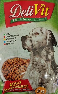 Delivit Adult - Crocchette Cani 20 kg - Vitalità  e Salute - Croccantini Nutriti - Bild 1 von 3