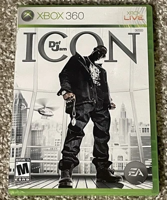 Def Jam ICON (Microsoft Xbox 360, 2007) No Manual MINT DISC!! TESTED!! RARE!! - Image 1 of 4