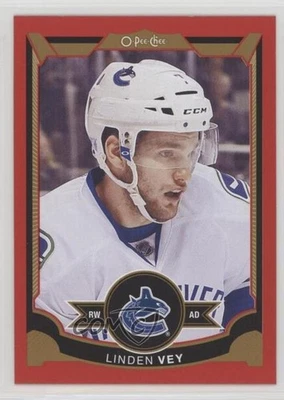 2015-16 O-Pee-Chee Red Border Linden Vey #470 - Image 1 of 2