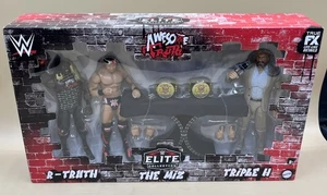 WWE ELITE COLLECTION AWESOME TRUTH 3-PACK THE MIZ R-TRUTH TRIPLE H W (MVP032119) - Picture 1 of 5