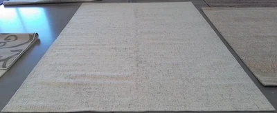 L GREY / IVORY 9'-0" x 12'-0" Back Stain Rug, Reduced Price 1172789057 MLP537F-9 - Image 1 of 4