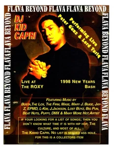 The Legendary Kid Capri Live At The Roxy 1998 Mixtape CD. open air live taping. - Bild 1 von 5