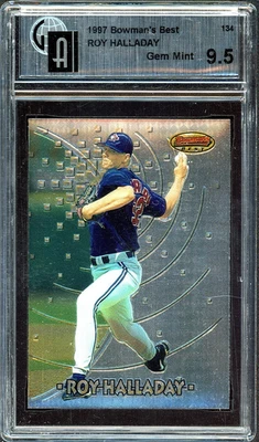 Bowman's Best 1997 - Roy Halladay #134 (RC) GAI 9,5 Foto 1 de 2
