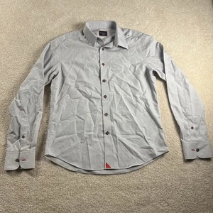 UNTUCKit Hemd Herren mittelgrau feste Baumwolle faltenfrei Slim Fit LS - Bild 1 von 6