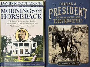 David McCullough, Mornings on Horseback; William Hazelgrove, Forging a President - Imagen 1 de 24