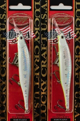 (ЛОТ ИЗ 2) Lucky Craft Lightning Pointer 110DD 1/2 УНЦИИ MS ПИСТОЛЕТ МЕТАЛЛИЧЕСКИЙ ОТТЕНОК I8131 - Изображение 1 из 3