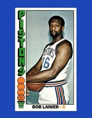 1976-77 Topps Set-Break #10 Bob Lanier casi nuevo-como nuevo o mejor *GMCARDS* Foto 1 de 2