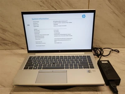 HP ELITEBOOK 840 G7 14" Laptop i7-10610U 1.80Ghz 16GB 1920 X 1080 TESTED - Image 1 of 4