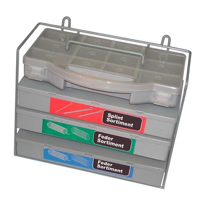 Feder Federstecker Federsplint Sicherung Splint Stecksplint Sortiment 900tlg. - Bild 1 von 4