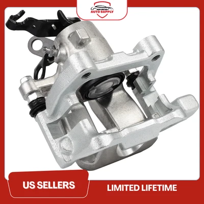 Pinças de freio traseiras esquerdas para 2006 2007 2008 2009 Volkswagen GTI com suporte - Imagem 1 de 2