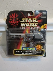 Star Wars Episode I 1999 Hasbro Electronic Flash Cannon Zubehör Set NEU - Bild 1 von 6