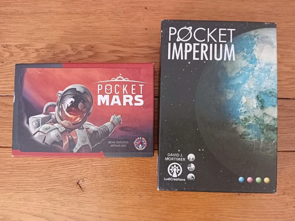 Space Board Game Bundle Pocket Mars And Pocket Imperium - Image 1 of 1