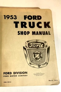 Ford Truck 1953 manual de taller: 444 páginas completo - Imagen 1 de 6