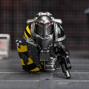 LuxeBlocks MOC Warhammer 40,000 MK3 Iron Warrior building blocks Figure - Picture 1 of 4