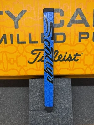 Scotty Cameron Custom Shop Turbo Blue 11 英寸中型桨推杆握把 — 第 1/3 张图片