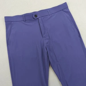 Greyson Pants Mens 36x32(Fits 36x30) Blue Montauk Performance Golf Chino Stretch - Picture 1 of 13