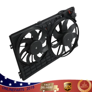 For Volkswagen Beetle Golf Jetta Rabbit 2005-2010 Radiator Cooling Fan Assembly - Picture 1 of 16