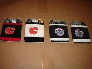 2 Wristbands CALGARY FLAMES or EDMONTON OILERS Licensed NHL Merchandise - Bild 1 von 8