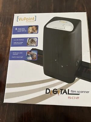 NEW VuPoint  Solutions Digital Film Scanner FS-C1-VP - Image 1 of 4