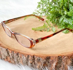 ESPRIT EYEGLASSES FRAME ET17364 535 48-15-135 Brown Oval Full Rim Clear - Picture 1 of 5