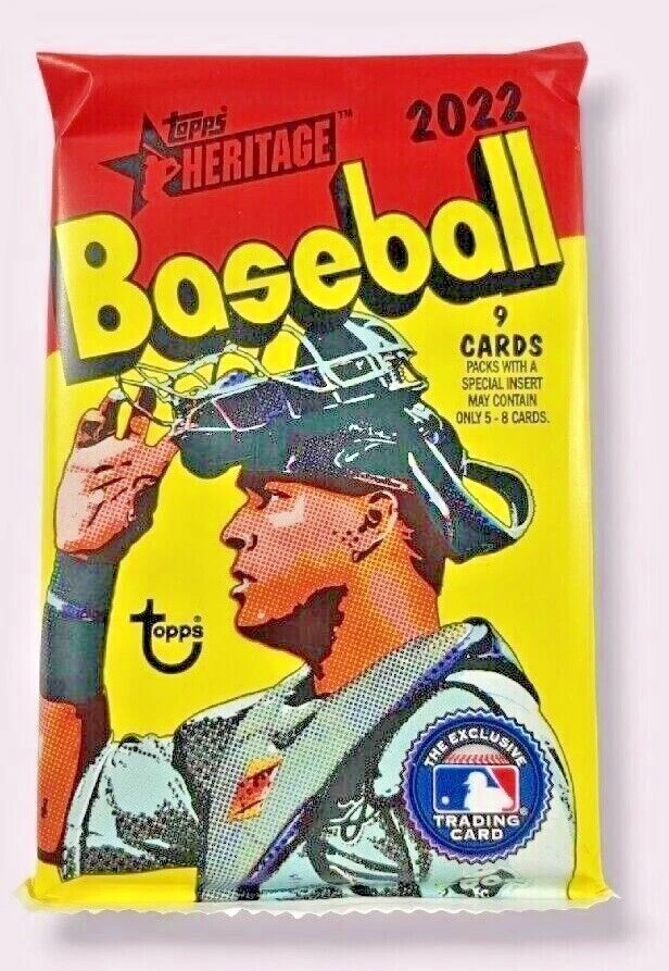 2022 Topps Heritage Baseball Cards 1-185 - Pick Your Cards Complete Your Set - Image 1 of 1