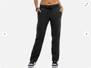 Champion Women's Black Powerblend Fleece Lounge Sweatpants Large - Picture 1 of 4