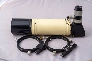Lunette chercheur télescope Clavé F300mm/60mm, renvoi coudé, oculaire 25mm