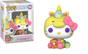 Funko Pop! Animación #58 Sanrio Hello Kitty & Friends Hello Kitty Fiesta Unicornio - Imagen 1 de 9