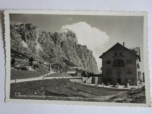 - CARTOLINA ALBERGO MARMOLADA PASSO FALZAREGO - VG - 1940  - Picture 1 of 1