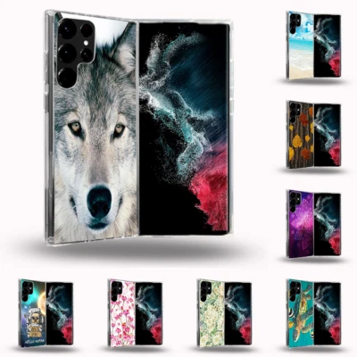 Funda rígida delgada híbrida a prueba de golpes + vidrio templado para Samsung S22 Ultra q12 Foto 1 de 4