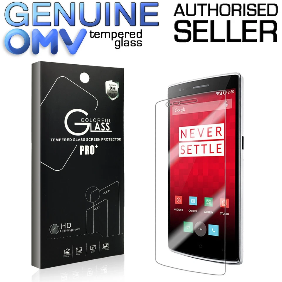 Scratch Resistant Tempered Glass Screen Protector Film for OnePlus One 1+1 A0001 - image 1 of 4