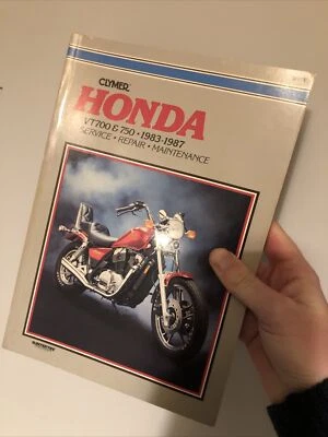 Clymer Honda VT700 & 750 - 1983-1987 - Service, Repair, Maintenance Book Manual - Image 1 of 4
