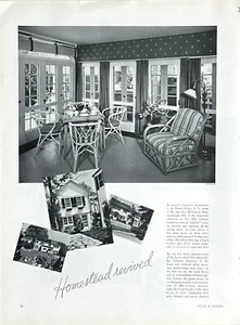 William J. Hammerslough Home 1937 Pound Ridge NY Laurence J. Ulman Decorator - Picture 1 of 2