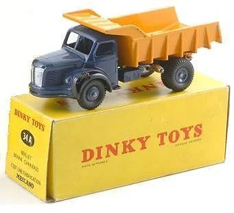 DINKY TOYS - Transporter BERLIET 4x2 Blu e giallo – Edizione ATLAS - 1/50 - D... - Immagine 1 di 1