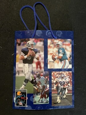 Bolsa de regalo del club de mariscales de campo de la NFL Troy Aikman Dan Marino Steve Young Emmitt Smith Foto 1 de 2