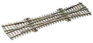 PECO SL-190 Scala HO Codice 75 Insulfrog: Scambio inglese doppio - L. 249 mm - Foto 1 di 2