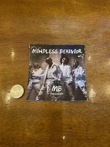 MB Mindless Behavior Aufkleber Promo 4x4 Hip Hop Bonus kostenlose Flagge Aufkleber - Bild 1 von 4