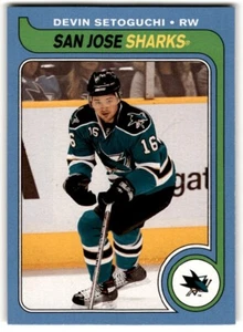 2008-09 O-Pee-Chee '79-80 Retro Devin Setoguchi #96 San Jose Sharks - Picture 1 of 2