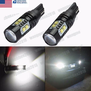 2xSuper Blanco 50W LED 6000K Alta Potencia 921 912 T10 T15 Retroceso Luces Bombilla - Imagen 1 de 7