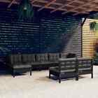 Kiefer Gartenmbel Set 9-tlg. mit Kissen Lounge Sofa mehrere Auswahl vidaXL