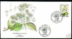 101+ FDC ENVELOPPE 1er JOUR FLEURS NATIONS-UNIS GENEVE - Picture 1 of 1