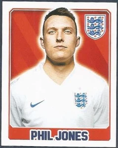 TOPPS ENGLAND 2014- #010-PHIL JONES - Picture 1 of 1