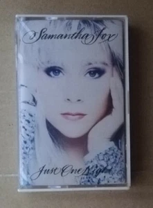 Just One Night by Samantha Fox Rare 1991 Malaysia Cassette Tape New Sealed - Picture 1 of 3