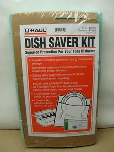 U-Haul Dish Saver Kit Superior Protection For Fine Dishware - New Sealed - Picture 1 of 3