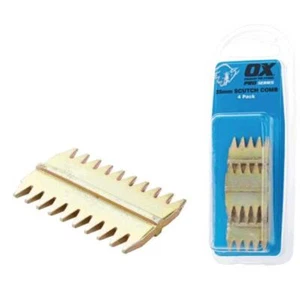 OX Pro Bricklaying Scutch Combs - Packs - Picture 1 of 4