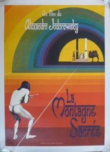 LA MONTAÑA SANTA - JODOROWSKY / DESNUDO - PÓSTER ORIGINAL MEDIANO FRANCÉS - Imagen 1 de 1