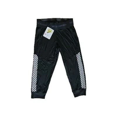 Pantalón Helly Hansen Dry 3/4 Nuevo con Etiquetas Mujer TALLA M Negro Absorbe Humedad Esquí Activo Foto 1 de 4