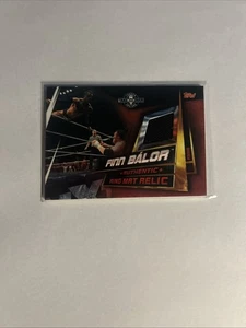TOPPS WWE SLAM ATTAX UNIVERSE AUTHENTIC RING MAT RELIC # RMMB FINN BALOR - Picture 1 of 4
