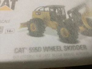 CAT CATERPILLAR 555D WHEEL SKIDDER 1/50 MODEL BY DIECAST MASTERS 85932 - Picture 1 of 6