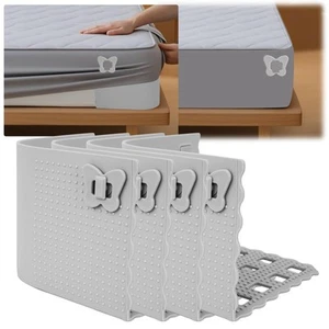 Bed Sheet Holders Keep Sheets Firm & Tight, Fitted Sheet Corners Holders with... - Picture 1 of 7